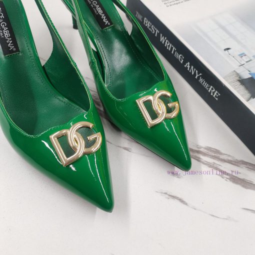New Top DG2023 official website synchronized new hollowed out DG buckle high-heeled sandalsPjcnr45po - Image 7