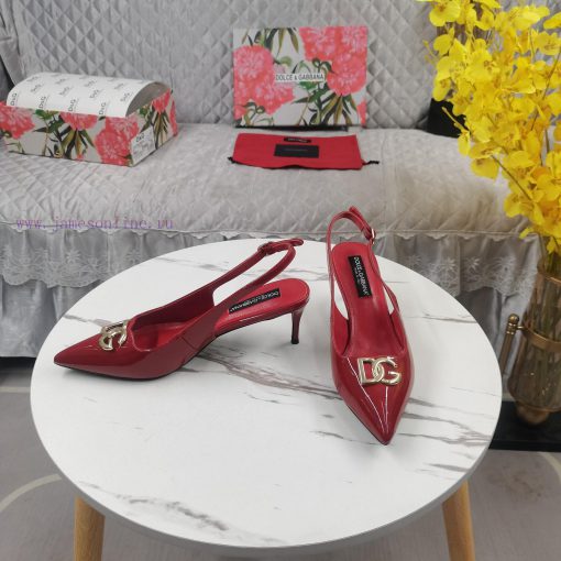 New Top DG2023 official website synchronized new hollowed out DG buckle high-heeled sandalsPyiuizu6t - Image 8