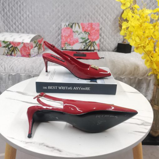 New Top DG2023 official website synchronized new hollowed out DG buckle high-heeled sandalsPyiuizu6t - Image 10
