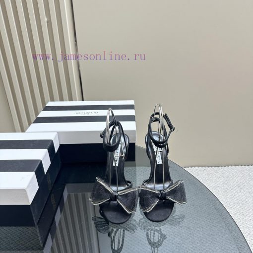 Aquazzura | 23s Spring/Summer New ProductsBow tie high-heeled sandalsAdhering to modern desisgywyarw - Image 3