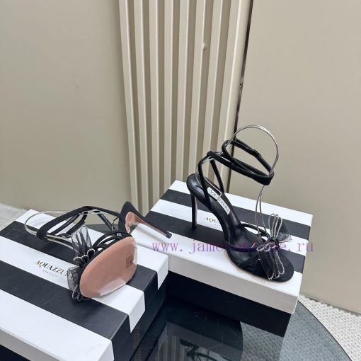 Aquazzura | 23s Spring/Summer New ProductsBow tie high-heeled sandalsAdhering to modern desisgywyarw - Image 5