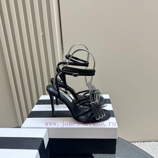 Aquazzura | 23s Spring/Summer New ProductsBow tie high-heeled sandalsAdhering to modern desisgywyarw - Image 6