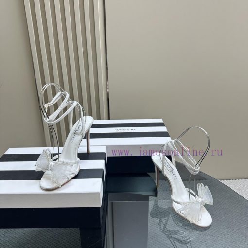 Aquazzura | 23s Spring/Summer New ProductsBow tie high-heeled sandalsAdhering to modern desihk206eym - Image 7