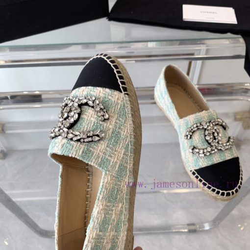 Chanel's new diamond fisherman shoes are crafted with top-notch craftsmanship, featuring purn2drpdg9 - Image 7