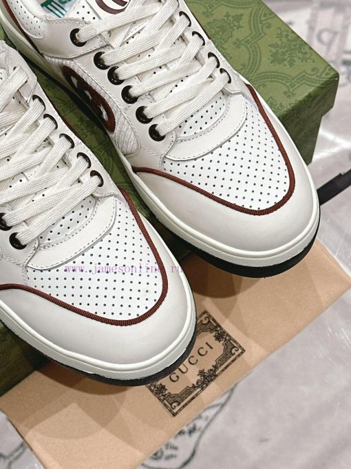. 𝐆𝐔𝐂𝐂 * 24SS latest sports couple shoes retro distressed white shoes, original development imyl976z - Image 7