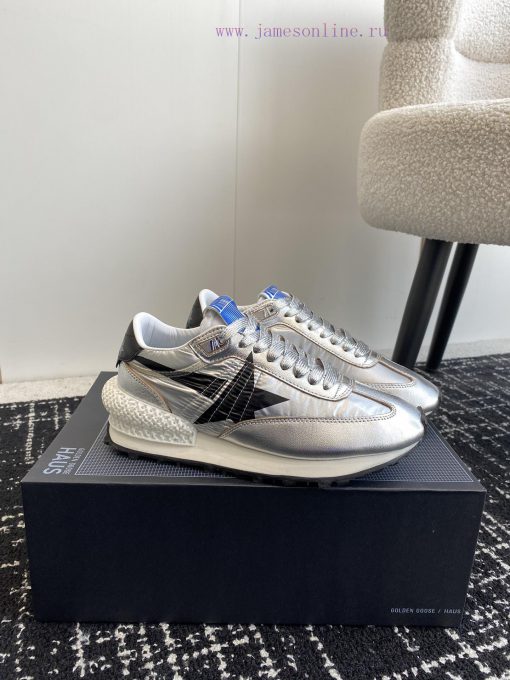 Long term production of goodsBlack tailed silver marathon sports shoes GGDB running Chen Weihgcryg4u - Image 3