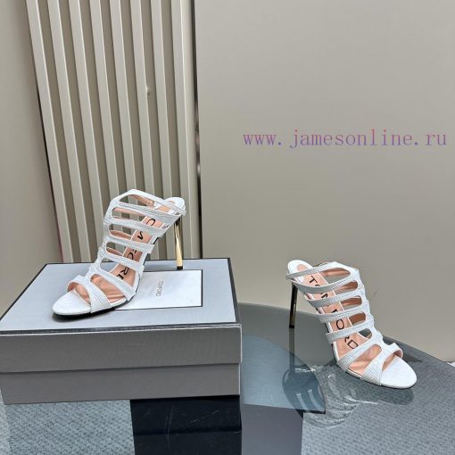 The mostIns hot series, Tomford metal texture decoration with empty high heels2024 Milan Fasb90bbuq6 - Image 4