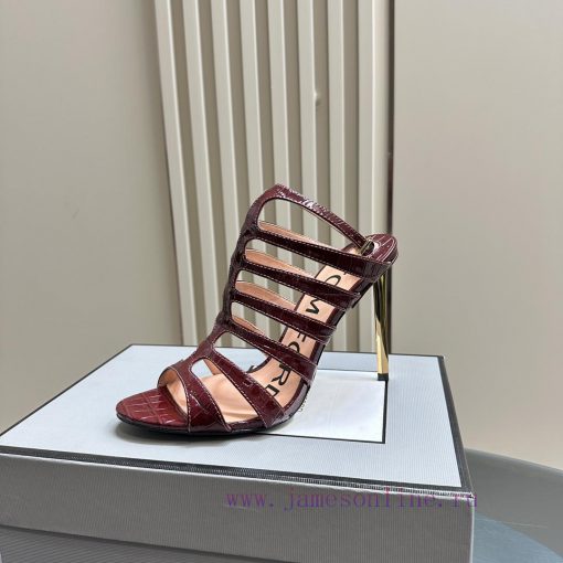 The mostIns hot series, Tomford metal texture decoration with empty high heels2024 Milan Faslnou4fya - Image 5