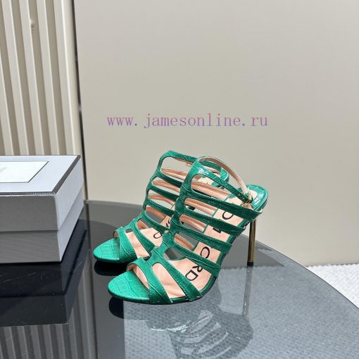 The mostIns hot series, Tomford metal texture decoration with empty high heels2024 Milan Fasztxhdq95 - Image 2