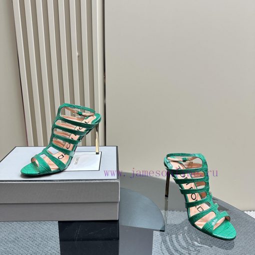 The mostIns hot series, Tomford metal texture decoration with empty high heels2024 Milan Fasztxhdq95 - Image 4