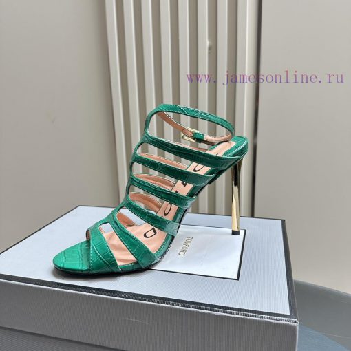 The mostIns hot series, Tomford metal texture decoration with empty high heels2024 Milan Fasztxhdq95 - Image 5