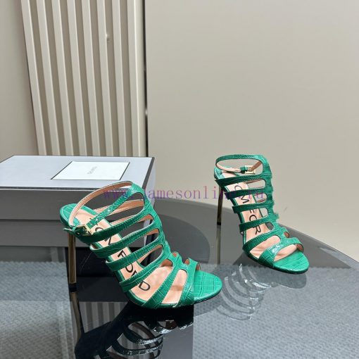 The mostIns hot series, Tomford metal texture decoration with empty high heels2024 Milan Fasztxhdq95 - Image 6
