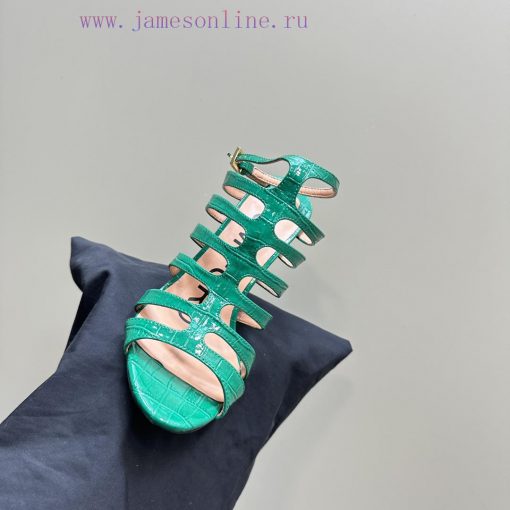 The mostIns hot series, Tomford metal texture decoration with empty high heels2024 Milan Fasztxhdq95 - Image 9