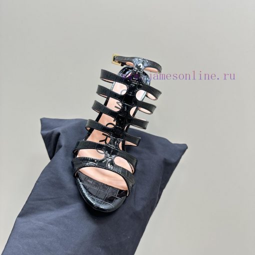 The mostIns hot series, Tomford metal texture decoration with empty high heels2024 Milan Fasa6ezoll1 - Image 9