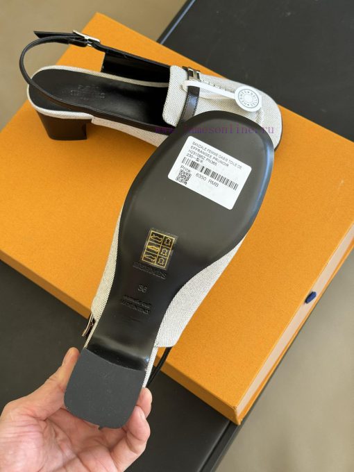 herme…s ss24 new arrival～H Home 24 Spring/Summer Slingback New ProductsSmall square head pai5ey0vty1 - Image 7