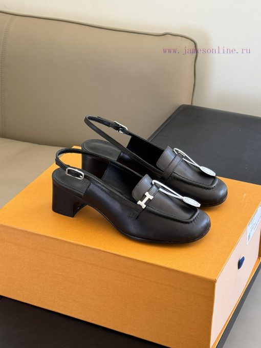herme…s ss24 new arrival～H Home 24 Spring/Summer Slingback New ProductsSmall square head paio1d9lj3u