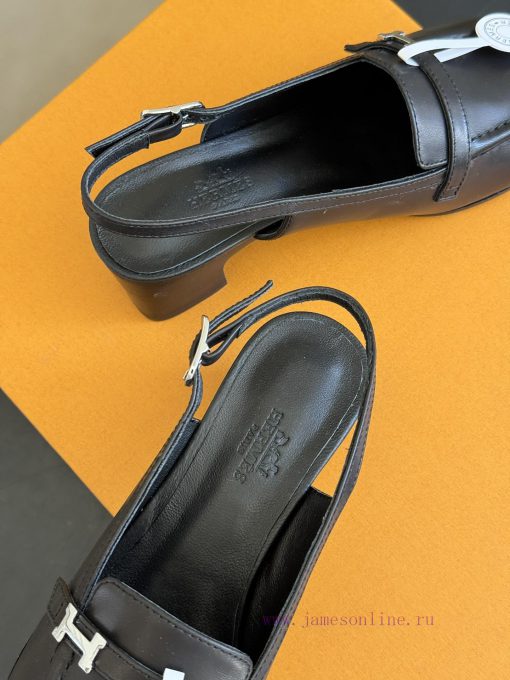 herme…s ss24 new arrival～H Home 24 Spring/Summer Slingback New ProductsSmall square head paio1d9lj3u - Image 6