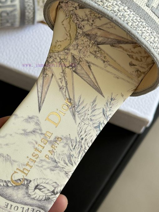 Dior ss24 new arrival～CD Home Classic Embroidered Slippers 24 New ColorsExquisite three-dimevvglkosv - Image 6