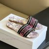 Dior ss24 new arrival～CD Home Classic Embroidered Slippers 24 New ColorsExquisite three-dimevq2ku6kf