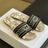 Dior ss24 new arrival～CD Home Classic Embroidered Slippers 24 New ColorsExquisite three-dimelesn8aor