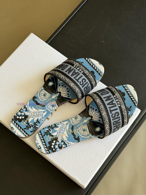 Dior ss24 new arrival～CD Home Classic Embroidered Slippers 24 New ColorsExquisite three-dimedqprephj - Image 4