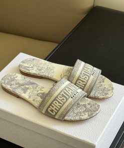 Dior ss24 new arrival～CD Home Classic Embroidered Slippers 24 New ColorsExquisite three-dimex7hbme9v