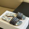 Dior ss24 new arrival～CD Home Classic Embroidered Slippers 24 New ColorsExquisite three-dimeqneiils1