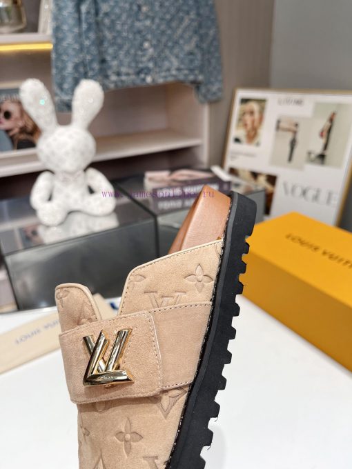 Complete set of high-end gift box packagingLoui& Vuitto& 2024Flat bottomed sandals 🦋 ️Genuin42q1s5lr - Image 5