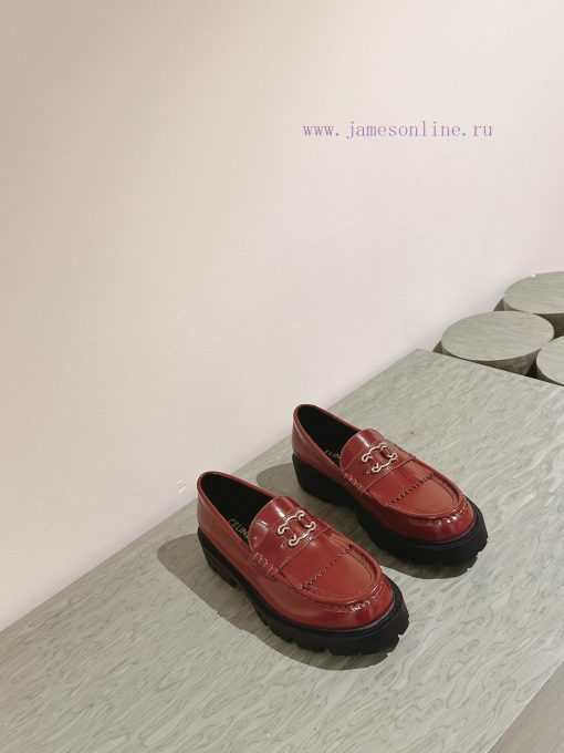 | ²⁰²4 𝐬𝐬  🤍🤎Celin Silin Thick soled Flow Su Lefu Shoes, Latest High EndThe edge bead matehilivcgu - Image 8