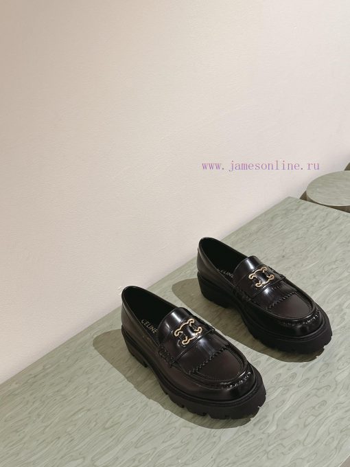 | ²⁰²4 𝐬𝐬  🤍🤎Celin Silin Thick soled Flow Su Lefu Shoes, Latest High EndThe edge bead mateq7ilee6i - Image 8