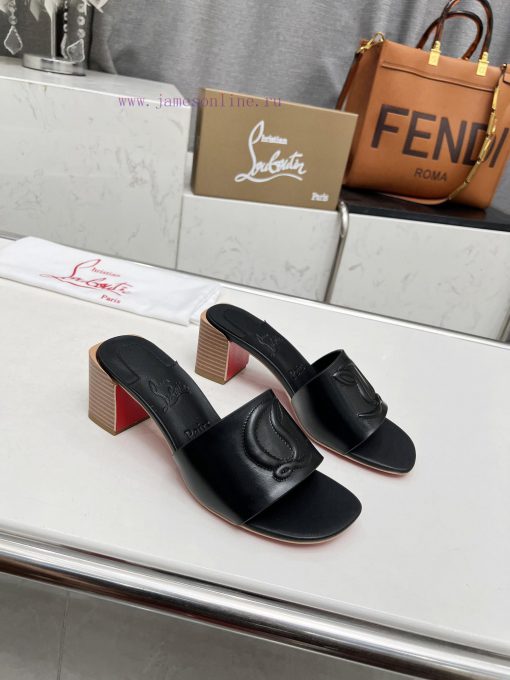 Rubber sole P280, genuine leather sole pCL/Lupoting CL MULE women's casual high-heeled slipp2eq9ye43 - Image 3