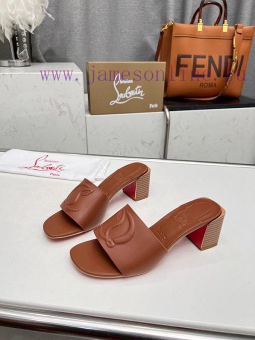 Rubber sole P280, genuine leather sole pCL/Lupoting CL MULE women's casual high-heeled slippaznkx9fp