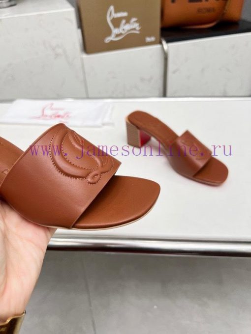 Rubber sole P280, genuine leather sole pCL/Lupoting CL MULE women's casual high-heeled slippaznkx9fp - Image 9