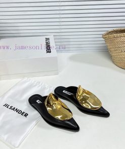 Jil Sander's new spring and summer cat heel pointed single shoes have a strong sense of luxujnvg0yx1