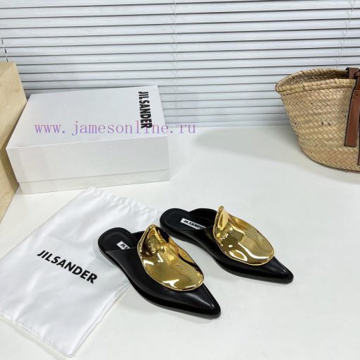 Jil Sander's new spring and summer cat heel pointed single shoes have a strong sense of luxujnvg0yx1 - Image 2