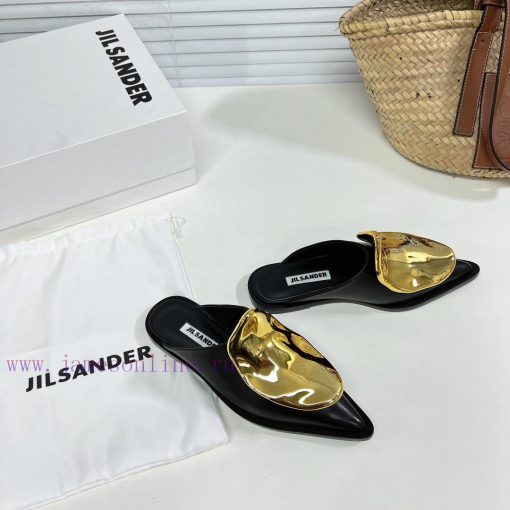 Jil Sander's new spring and summer cat heel pointed single shoes have a strong sense of luxujnvg0yx1 - Image 7