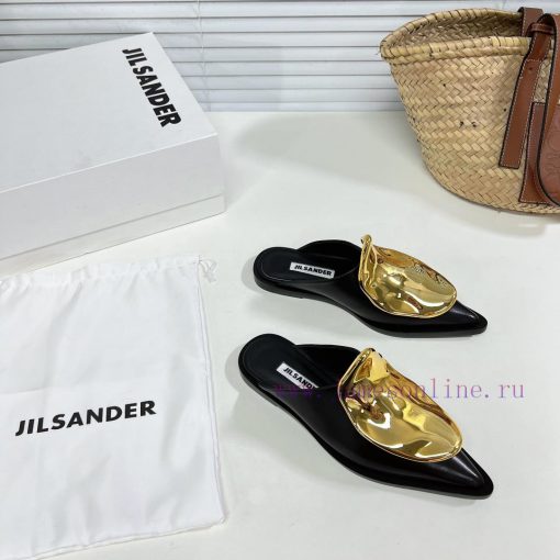Jil Sander's new spring and summer cat heel pointed single shoes have a strong sense of luxujnvg0yx1 - Image 9