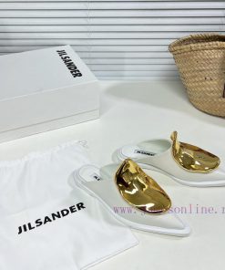 Jil Sander's new spring and summer cat heel pointed single shoes have a strong sense of luxu7pdatrwj