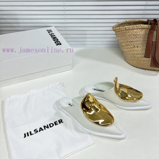 Jil Sander's new spring and summer cat heel pointed single shoes have a strong sense of luxu7pdatrwj - Image 2