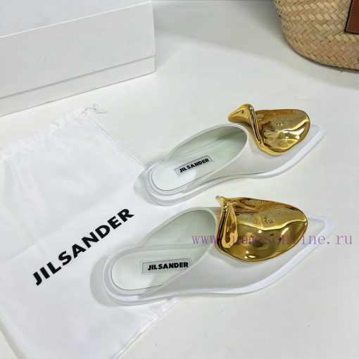 Jil Sander's new spring and summer cat heel pointed single shoes have a strong sense of luxu7pdatrwj - Image 7