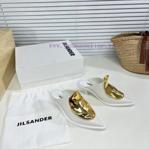 Jil Sander's new spring and summer cat heel pointed single shoes have a strong sense of luxuaxqfda62 - Image 2