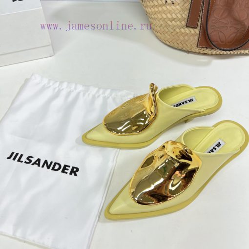 Jil Sander's new spring and summer cat heel pointed single shoes have a strong sense of luxuguor7x77 - Image 6