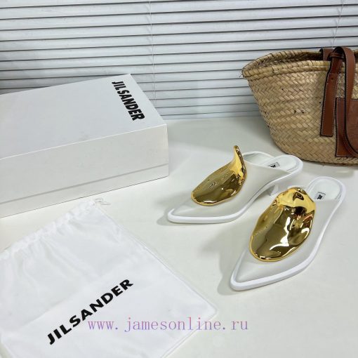 Jil Sander's new spring and summer cat heel pointed single shoes have a strong sense of luxuaxqfda62 - Image 5