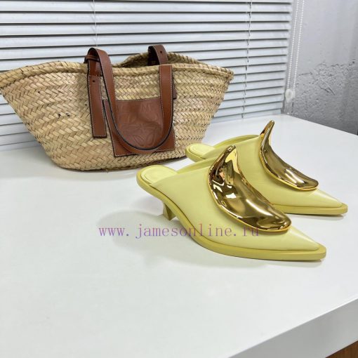 Jil Sander's new spring and summer cat heel pointed single shoes have a strong sense of luxuguor7x77 - Image 10