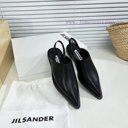 Jil Sander's new spring and summer cat heel pointed single shoes have a strong sense of luxu0h7osvge - Image 3