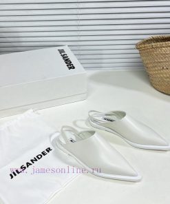 Jil Sander's new spring and summer cat heel pointed single shoes have a strong sense of luxutqr2b8j4