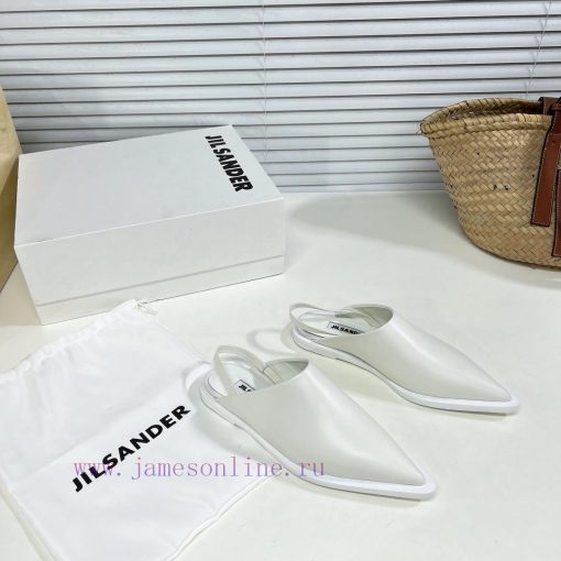 Jil Sander's new spring and summer cat heel pointed single shoes have a strong sense of luxutqr2b8j4