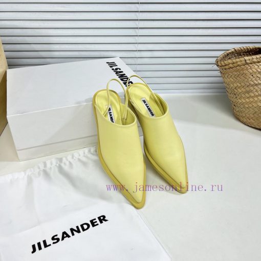 Jil Sander's new spring and summer cat heel pointed single shoes have a strong sense of luxugu86iep8 - Image 3