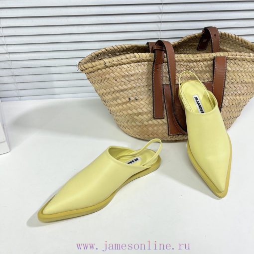 Jil Sander's new spring and summer cat heel pointed single shoes have a strong sense of luxugu86iep8 - Image 4