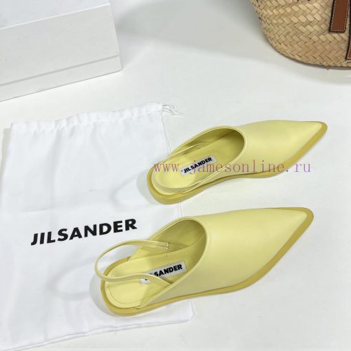 Jil Sander's new spring and summer cat heel pointed single shoes have a strong sense of luxugu86iep8 - Image 6